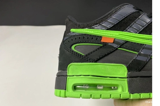 CU6015-001 O-W DUNK “”GREEN AIR STRIKE“ NIKE RUBBER 0302